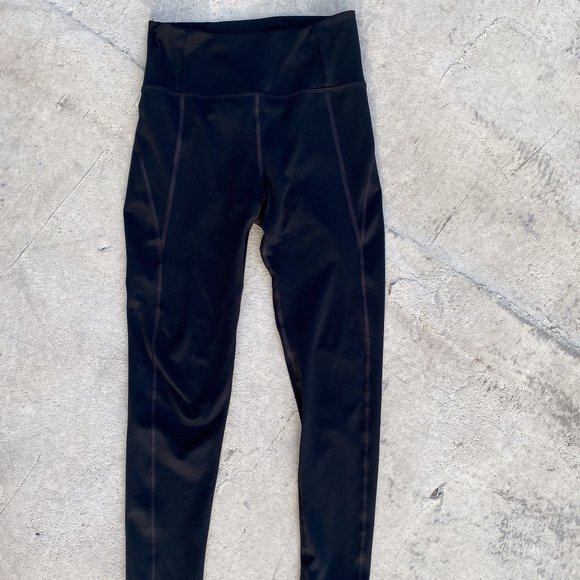 Girlfriend Collective High Rise Compressive Black Legging Medium Womens - Picture 4 of 8